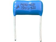 40x Capacitor Poliester 15nf/630v = 15k/630v 5% 15mm Epcos