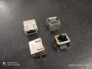 40x Conector Rj45 Blindado Com Led 2-406549-1 Amp
