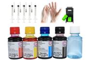 450Ml Kit Tinta Recarga Cartuchos Impressoras 664, 662, 901