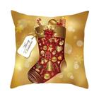 45cm Feliz Natal Capa De Almofada Navidad Xmas Noel Decorações Para Casa 2024 2025