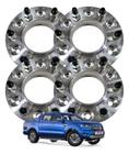 4pç Espaçador Alargador Roda 50mm Ford Ranger 2013 Em Diante