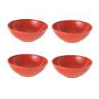 4un Tigela bowl 1lt salada petiscos Vermelho 18,5cm