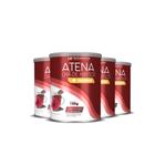 4x atena chá de hibisco + colageno hf suplementos