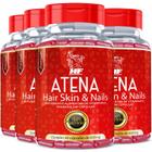 4x Atena Hair Skin Nails Hf Suplements 30caps