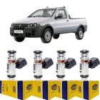 4X Bicos Injetor Strada 16V 1.6 1999 A 2000 Iwp001 Marelli