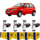 4X Bicos Injetores Palio 16V 1.6 Mpi 1996 Em Diante Iwp001 - Magneti Marelli