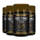 4x biotina 150% premium 400mg 60caps hf suplements - HF SUPLEMENTOS