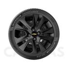 4X Calota Gm Onix 2020 Aro 15 Preto Com Emblema 377Cp