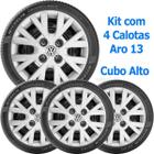 4x Calota GOL PARATI SAVEIRO QUADRADO G2 G3 G4 Aro 13 099ca