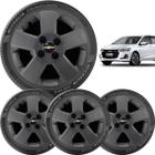 4x Calotas Chevrolet Prisma Onix Corsa Aro 14 Grafite 087cb