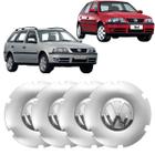 4X Calotinha Roda Gol Rallye Parati Turbo Saveiro G3 Boton - Atf