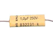 4x Capacitor Poliester 1uf/250v 10% Axial B32231 Epcos