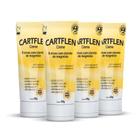 4x cartflen creme massagem cloreto de magnesio