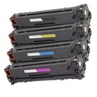 4x Cartucho Toner Para Uso Em Cp1210 Cp 1210 Cp1515n 1515n