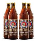 4x Cerveja Alemã PAULANER Weissbier Dunkel 500ml