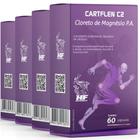 4X cloreto de magnesio p. a. 60CAPS ativador de calcio - HF SUPLEMENTS