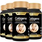 4x colageno hidrolisado para marcas de expressão + vit c