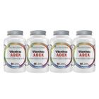 4x Complexo Vitaminas Adek A, D, E, K 240 Cápsulas 500mg - Flora nativa do Brasil