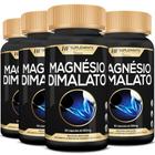 4x MAGNÉSIO DIMALATO PREMIUM 550MG 60 CAPS HF SUPLEMENTS