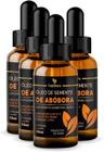 4x Óleo de Semente de abóbora Rico em Vitamina E em Gotas 30ml Tuttiflora