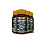 4X Omega 3 Alasca 33/22 Concentrado 60Caps Hf Suplementos