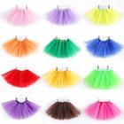 4X Saia de Tule Adulto Para Ballet Festa Halloween Carnaval - PL