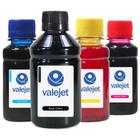 4x Tintas Corante 550ml Compatível L121 Valejet