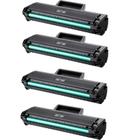 4x Toner compatível para Hp Laser Mfp 135a 135w 135 a 135 w 105A W1105a Sem Chip