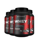 4x whey protein de cookies 900g hf suplements