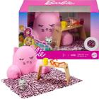 5 Acessórios para Boneca Barbie + Mini Gatinho - Mattel GRG57
