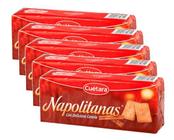 5 Biscoitos Napolitanas Com Canela Cuétara 213g - Espanha