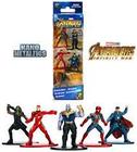 5 Bonecos Nano Metalfigs Vingadores Guerra Infinita Avengers - Jada