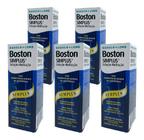 5 Boston Simplus 120 Ml Multiação Lentes Rígidas Bausch Lomb