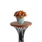 5 buquês flores mini hortênsia artificial decoração p/ casa festa de casamento jardim e escritório - Decora Flores Artificiais