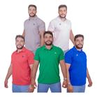 5 Camisa Polo Masculina Excelente Qualidade Envio Imediato