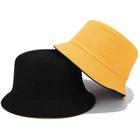 5 Chapéus Bucket Balde Dupla Face Liso Moda Street 2 Cores