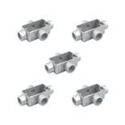 5 Condulete Sem Rosca X 3/4 Sem Tampa Sem Pintura Tramontina