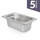 5 Cubas Inox 1/9 65M - Gourmet Mix