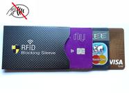 5 Envelope Rfid Bloqueador Proteção Cartão De Crédito