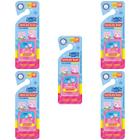 5 fio dental infantil - peppa pig - 20m - rosa - dentalclean