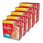 5 Fraldas Pampers Supersec G Com 130 Unidades Atacado Barato