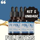 5 frasco foli gotas ação poderosa 30ml - G4