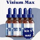 5 frasco vision max original 30ml mega potente