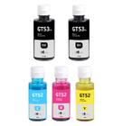 5 Garrafas De Tintas Gt51 E Gt52 Para Smart Tank 515, 519 - InkTank