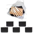 5 Kits - Kits Para Churrasco Estojo Completo 8 Itens - ZZ