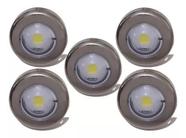 5 Leds Para Piscina Branco 9w Inox Premium Tholz