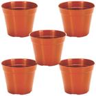 5 Mini Vaso Plástico N7 Ceramica Suculentas Cactos Atacado - ErcaPlast