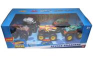 Pista Hot Wheels Monster Trucks Loop Brilha Escuro HBN02 - Fabrica da  Alegria