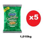 5 Pacotes Amendoim Salgado Amíndus Grelhaditos S/Pele 1,01kg
