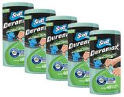 5 Pano Scott Duramax Antibacteriano Rolo Verde 48 Folhas